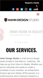 Mobile Screenshot of hahndesignstudio.com